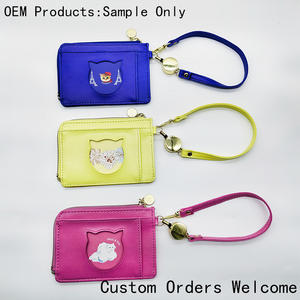 <span class=keywords><strong>Porte</strong></span>-cartes d'identité à fermeture éclair, <span class=keywords><strong>porte</strong></span>-<span class=keywords><strong>badge</strong></span> multifonction en forme de nouveauté pour les promotions de centres commerciaux et les cadeaux d'entreprise en vrac - Product Image 3