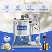 Fermenteur industriel pour brassage artisanal, cuve de fermentation conique à double enveloppe pour sauce soja, réservoir de fermentation pour vignerons 1000L