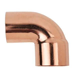 Diferentes tipos de conexões de tubulação de cobre de alta qualidade