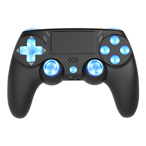 <strong>Wireless</strong> P4 Gamepad Six-Axis Gyroscope Dual Vibration RGB Light Buttons <strong>for</strong> PS4 <strong>PS3</strong>-Somatosensory <strong>Joysticks</strong> Game <strong>Controllers</strong> - Product Image 1