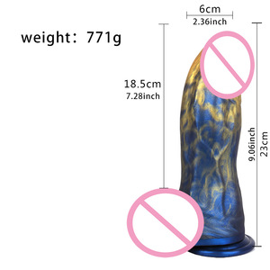 Nouveau Dildo Réaliste en Silicone Liquide Chauffant, Télécommandé Sans Fil, Magnétique, Rechargeable et Télescopique DY-DH078LH - Product Image 3