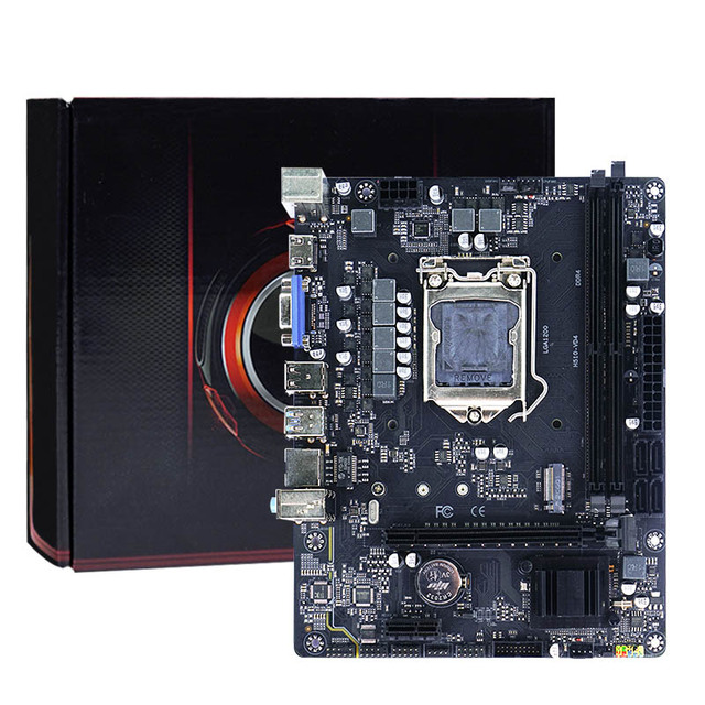 H510 Computer Gaming Mainboard 10th 11gen Core I9 I7 I5 I3 Pc Atx Placa Mae LGA1200 Dual DDR4 M.2 LGA 1200 Desktop Motherboard