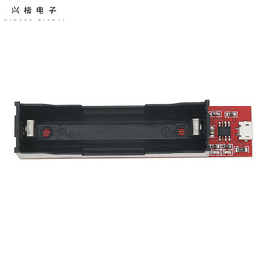 เทค 4056 18650 เครื่องชาร์จแบตเตอรี่ 4.2V 5V 2A โมดูลชาร์จแบบตั้งโต๊ะพร้อมไฟ LED สำหรับแบตเตอรี่มาตรฐาน - Product Image 3