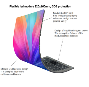 Mesa Publicitaria Comercial en Forma de U con Pantalla LED, Mostrador con Pantalla LED, Ruedas, Video Wall, Compatible con HDR 5 - Product Image 6