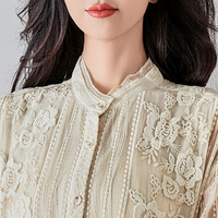 Nouvelle Robe Vintage Anti-statique à Motif Floral en Soie de Mûrier Brodé, Coupe Empire, Ligne A, Robuste, pour l'Été et le Printemps 2026