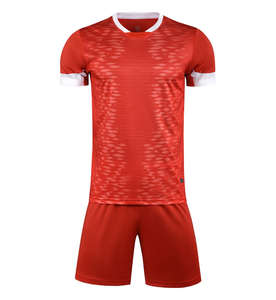 Unisex Custom Polyester Atmungsaktives gelbes Fußball trikot und Shorts Set Made in China für Fußball training für Erwachsene - Product Image 3