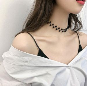 Vente en gros usine 2019 – Nouvelle collection : Collier ras du cou en perles pour femme, chaîne courte à la clavicule - Product Image 5