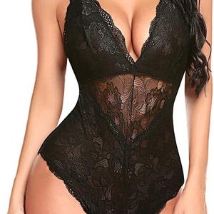 Lingerie érotique femme sexy engros sangle noire sous-vêtements de combinaison pour femmes lingerie très sexy de grande taille vente en gros - Product Image 5