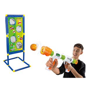 Set di Giochi EPT per Bambini con Pistola ad Aria Compressa, Giochi di Tiro all'Aperto con Palline Morbide, Set di Giochi con Pistola Giocattolo in Plastica e Palline di Schiuma - Product Image 1