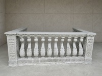 Balustres en béton classiques européens pour clôtures de jardin décoratives, balcons et rampes d'escalier, poteaux de rampe haute résistance