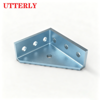 Supports d'angle de transition Premium Lite pour murs, en forme de L, fabriqués avec précision, en laiton galvanisé au zinc, supports architecturaux