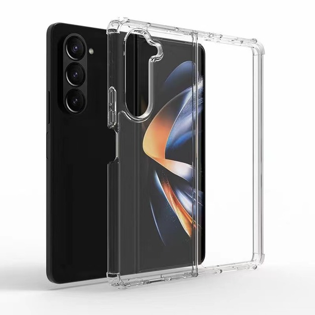 Ultra Thin Transparent Clear Hard PC Back Cover Case for Samsung Z Fold 5 Case Clear Phone Cases for Samsung Z Fold 5
