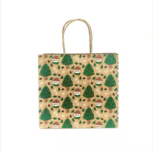 Sofisticado diseño <span class=keywords><strong>invencible</strong></span> Bolsas de papel Kraft de alta calidad Producto DE PROMOCIÓN DE Navidad ergonómico - Product Image 2