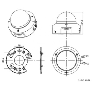 IDS-2CD7186G0-IZHSY(2.8-12mm)(D) 8MP People Counting Face Capture Comparison Heat <b>Map</b> Moto VarifocalCamera(No Logo Version) - Product Image 4