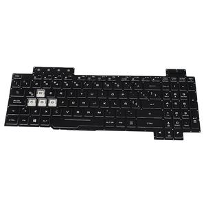Teclado SP de repuesto Compatible con <span class=keywords><strong>Asus</strong></span> TUF Gaming FX505 FX505DD FX505DV FX505DU TUF705DUFX86 Serie RGB retroiluminación negro - Product Image 1
