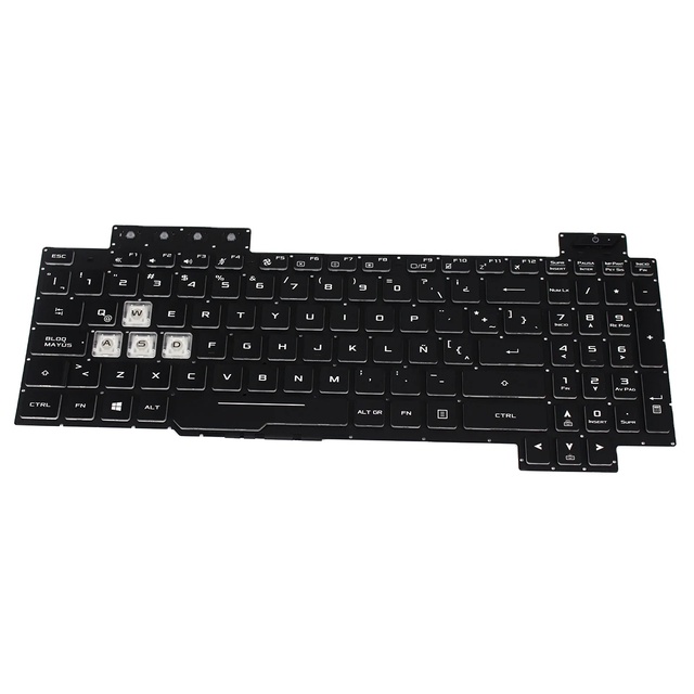 FX505 Replacement SP Keyboard Compatible for TUF Gaming FX505 FX505DD FX505DV FX505DU TUF705DUFX86 Series RGB Backlight Black