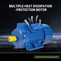 Moteur électrique YL-100L1-4 3 CV 2,2 kW monophasé 220 V CA à condensateur, asynchrone, petit moteur électrique pour aspirateur