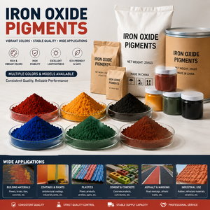Pigment d'oxyde de fer de haute pureté 325 Mesh, directement de l'usine, pigment synthétique pour le colorant de béton, de briques, de pavés et de ciment - Product Image 5