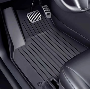 Vente chaude entièrement fermé tapis tapis TPE intérieur <span class=keywords><strong>Gadget</strong></span> repose-pieds pour <span class=keywords><strong>Tesla</strong></span> modèle <span class=keywords><strong>3</strong></span> <span class=keywords><strong>3</strong></span> pièces pour Position au sol - Product Image 6