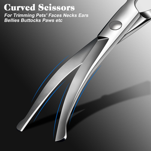 Pet Grooming Tools High Quality Stainless Steel Pet Hair <b>Scissors</b> for <b>Dogs</b> and Cats - Product Image 6