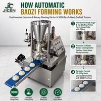 Machine à Mochi Hautement Recommandée par les Chefs, Machine à Former des Baozi, Machine à Boulettes de Pâte Momo