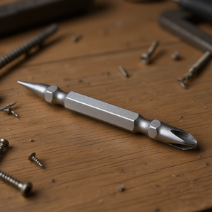 Paloma Mini Magnetic Steel Screwdriver Cross Tip DIY Grade Repair Tool Single Piece Polished Finish - Product Image 2