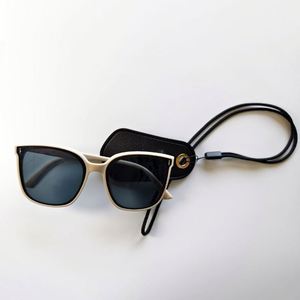 Hands-Free Eyewear Pu Leather Holder Necklace Lanyard for <b>Sunglasses</b> Reading Glasses - Product Image 4