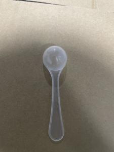 Cuchara transparente de mango corto de plástico PP de grado alimenticio al por mayor, cuchara medidora de capacidad líquida de <span class=keywords><strong>3G</strong></span> en polvo de 6ml - Product Image 5