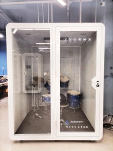 Cabine de bureau insonorisée moderne et économique, cabine téléphonique, cabine d'enregistrement, pods silencieux, cabine de réunion, modulaire et amovible - Product Image 6