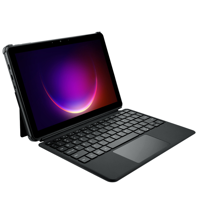 Factory OEM New 10.1 Inch 2-in-1 Touchscreen Windows 11 Ultraslim Tablet PC Laptop 12GB RAM 256GB SSD Metal English Education