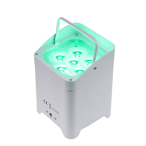 Thông Minh S6 DJ <span class=keywords><strong>RGBAW</strong></span> <span class=keywords><strong>UV</strong></span> Pin Powered LED Cải Cách Hành Chính Ánh Sáng 6X18W Không Dây <span class=keywords><strong>DMX</strong></span> Led Uplights Cho Đám Cưới Thanh Tổ Chức Sự Kiện Đảng Đèn - Product Image 4