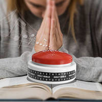 Bouton Sonore Bluetooth, Haut-parleur Amusant pour Bureau, Jouet Personnalisable, Excellent Bouton Biblique, Module Sonore Enregistrable Programmable, Boîte à Musique