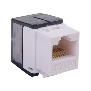 Module réseau non blindé RJ45 sans outil <span class=keywords><strong>Cat</strong></span> 6 CAT6A Prise Keystone Type mince Nouvelle conception - Product Image 3