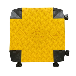 2 And 5 Channels Speed Bumps Cable Protector Cover 30Mm Heavy Duty Driveway Rubber Load Cable Protector For Sale - Product Image 2