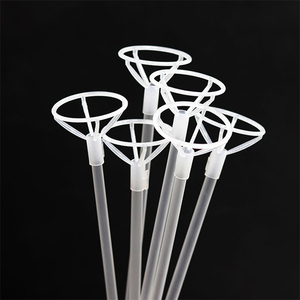 Bâton Support <span class=keywords><strong>Bobo</strong></span> Transparent Épaissi 40 cm pour Ballons – Vente en Gros - Product Image 1