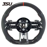 Pour Mercedes Benz Classe C C300 C200 C180 C260 C43 C63 W212 W222 W463 W464 W205 W44 W204 Volant en fibre de carbone véritable