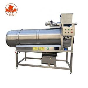 Máquina de condimentos de patatas fritas, línea de condimentos para aperitivos, máquina de vaso de recubrimiento de sabor para aperitivos inflados, patatas fritas - Product Image 4