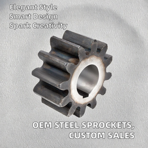 Pignons de chaîne à rouleaux en acier de précision pour équipement d'origine (OEM) – Vente directe usine avec personnalisation prise en charge - Product Image 2