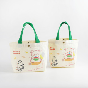 Wholesale Cartoon Stitchess Canvas <strong>Bag</strong> Simple Cute Shoulder <strong>Bag</strong> Large Capacity Tote <strong>Bag</strong> Student Canvas Schoolbag - Product Image 1