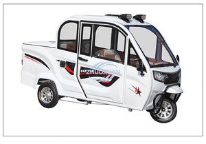 รถสามล้อไฟฟ้าราคาประหยัด จักรยานไฟฟ้า รถกระบะไฟฟ้าขนาดเล็ก 1000W 1200W 1500W 48V 60V รถกระบะไฟฟ้าแบบมีห้องโดยสารคู่ - Product Image 1
