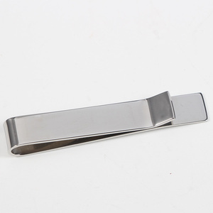 <span class=keywords><strong>Cravate</strong></span> de collier pour hommes, en acier inoxydable, poli, blanc et personnalisé - Product Image 1