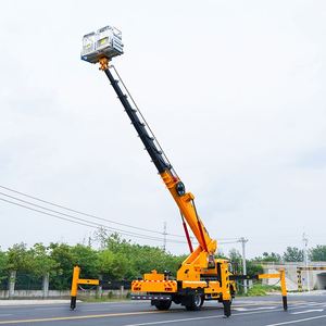 Camión de Trabajo Aéreo con Brazo Telescópico Hidráulico de 47 m, Plataforma Elevadora para Proyectos de Ingeniería en Altura - Product Image 5