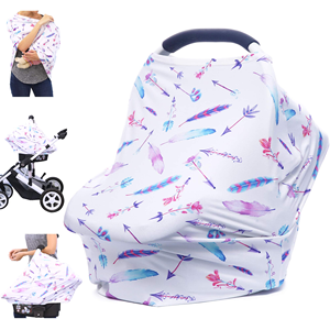Cubiertas Multiusos para Lactancia Materna, Cubierta para Asiento <span class=keywords><strong>de</strong></span> Coche <span class=keywords><strong>de</strong></span> Bebé, Cubierta para Cochecito <span class=keywords><strong>de</strong></span> Bebé, Artículos para Bebé, para Todas las Estaciones - Product Image 1