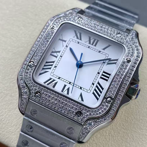 Montre de luxe pour homme, version originale de haute qualité, marque haut de gamme, vintage, calendrier, date, étanche, avec logo et cadran numérique - Product Image 3