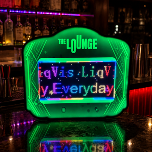 LiqVis Novità: Espositore Luminoso con Schermo Digitale che Cambia Colore, Presentatore di Bottiglie LED per Feste e Bar - Product Image 3