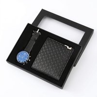 Vente flash - Coffret cadeau montre et portefeuille pour homme personnalisé avec boîte cadeau pour cadeaux promotionnels, cadeaux d'affaires, vente au détail, dropshipping, vente en gros