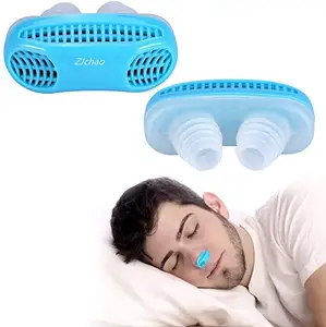 抗打鼾设备 2 合 1 空气净化器滤网停止打鼾解决方案鼻子发泄溶液舒适睡眠