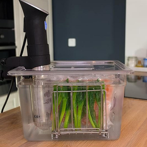 Kit de accesorios Sous Vide de 12 cuartos de galón sin BPA, funda completa para tapa de contenedor, incluye libro de cocina, para servicios de restaurante y hotel - Product Image 2