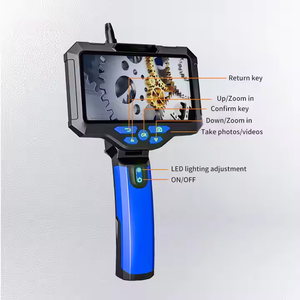BRK-M4T28 ระบบกล้องสามตัวความละเอียดสูงสำหรับอุตสาหกรรม หน้าจอ LCD ขนาดใหญ่สำหรับการซ่อมแซมยานยนต์และการตรวจสอบท่อ - Product Image 4