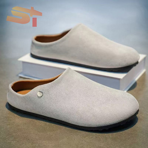 Scarpe da Uomo SIKE Boken Primavera-Autunno, Modello Senza Tacco Vintage Versatile per Ufficio, Semi-Pantofole di Sicurezza - Product Image 3